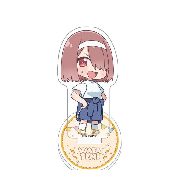 Curtain Damashii [Wataten!: An Angel Flew Down to Me Precious Friends] Acrylic Memo Stand (Miyako Hoshino / Sports Day) รูปภาพ 1