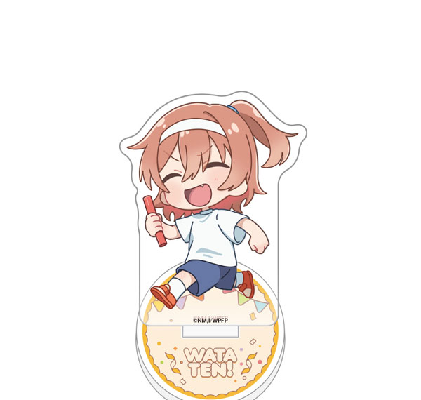 Curtain Damashii [Wataten!: An Angel Flew Down to Me Precious Friends] Acrylic Memo Stand (Hinata Hoshino / Sports Day) รูปภาพ 1