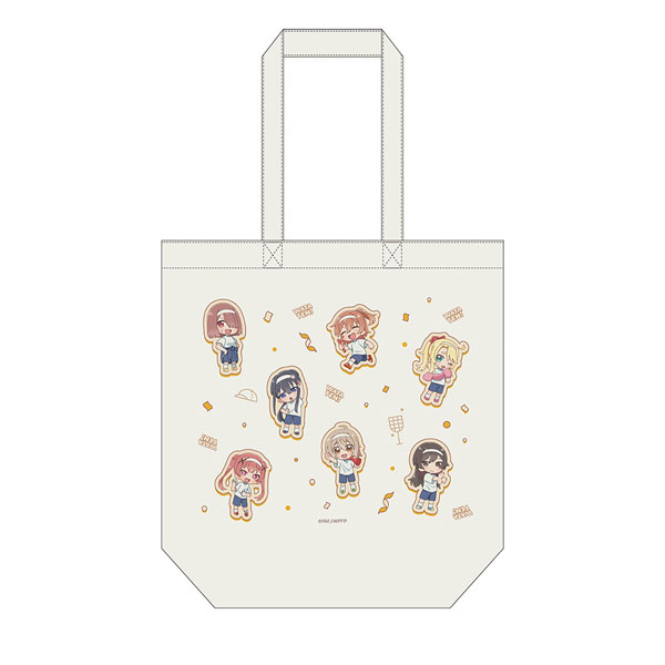 Curtain Damashii [Wataten!: An Angel Flew Down to Me Precious Friends] Tote Bag (Mini Chara / Sports Day) hình ảnh 1