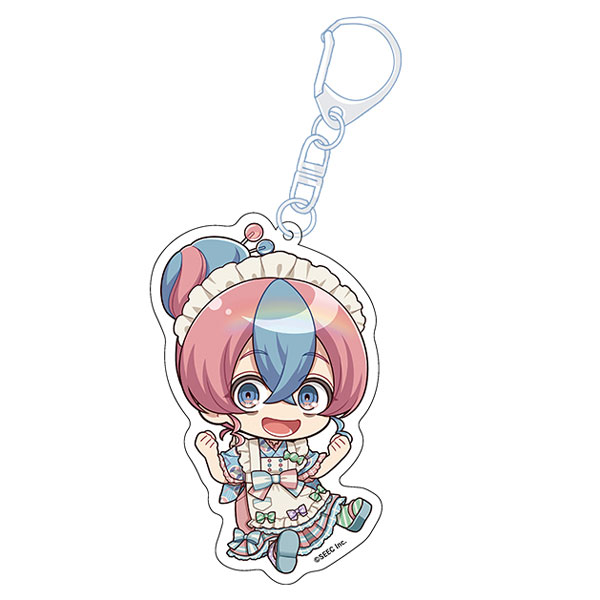 Penguin Parade Tasokare Hotel: Tsubomi Petanko Acrylic Keychain Kurea Nishizono