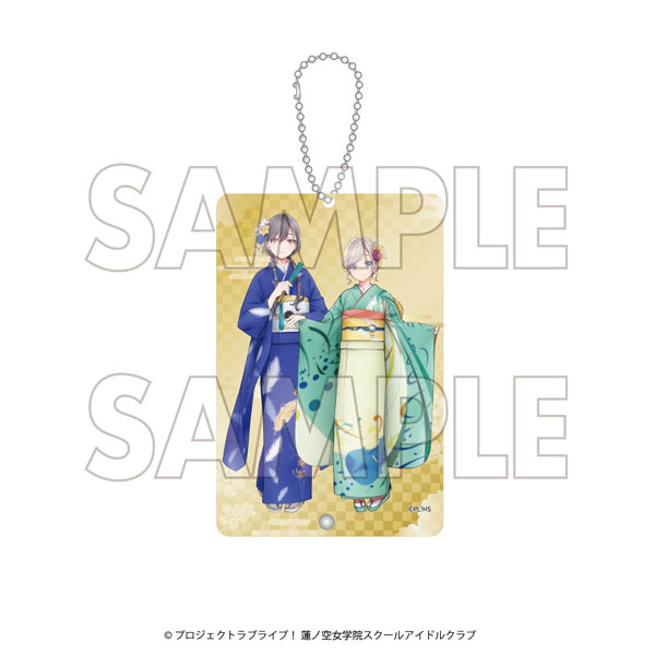 DMM.com Love Live! Hasunosora Girls' High School Idol Club x Kaga Yuzen Collaboration Vol.3 Card Case Edel Note