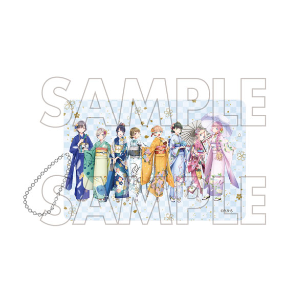 DMM.com Love Live! Hasunosora Girls' High School Idol Club x Kaga Yuzen Collaboration Vol.3 Card Case Group Illustration image 1
