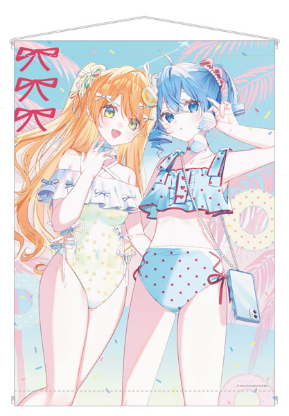 Amico-chan Amico Snap Series Wall Scroll Swimsuit Illustration: misumi
