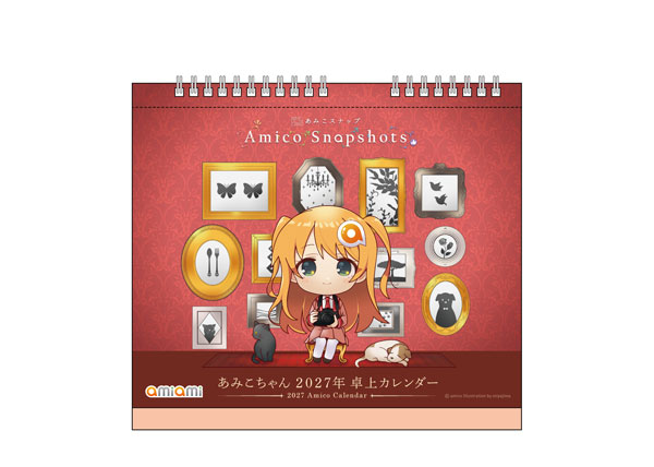 Amico-chan 2027 Tabletop Calendar imagen 1