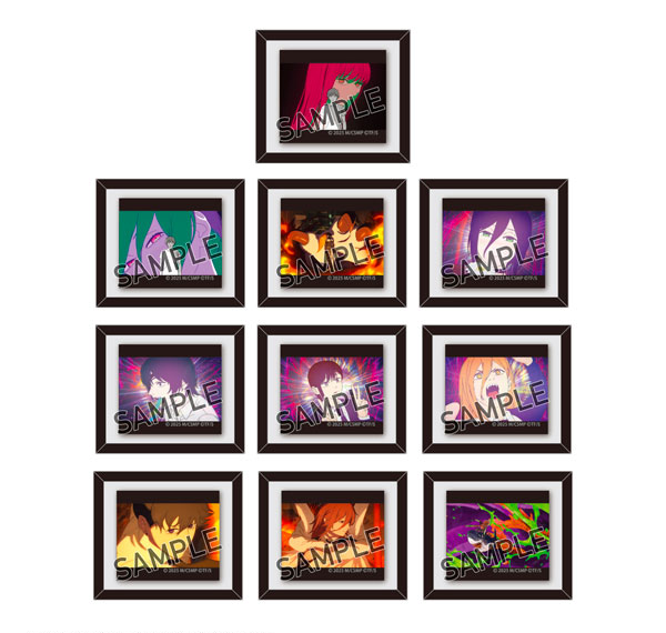Marimo Craft Secret Collection Frame Magnet Scene Photo C Movie "Chainsaw Man Reze Arc" 10Pack BOX Bild 1