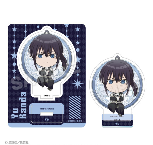 Stella Notes D.Gray-man Mini Chara Acrylic Mascot Marumado ver. Yu Kanda A รูปภาพ 1