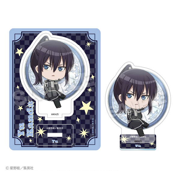 Stella Notes D.Gray-man Mini Chara Acrylic Mascot Marumado ver. Yu Kanda B รูปภาพ 1