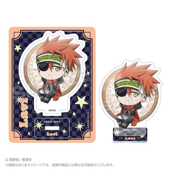 Stella Notes D.Gray-man Mini Chara Acrylic Mascot Marumado ver. Lavi B