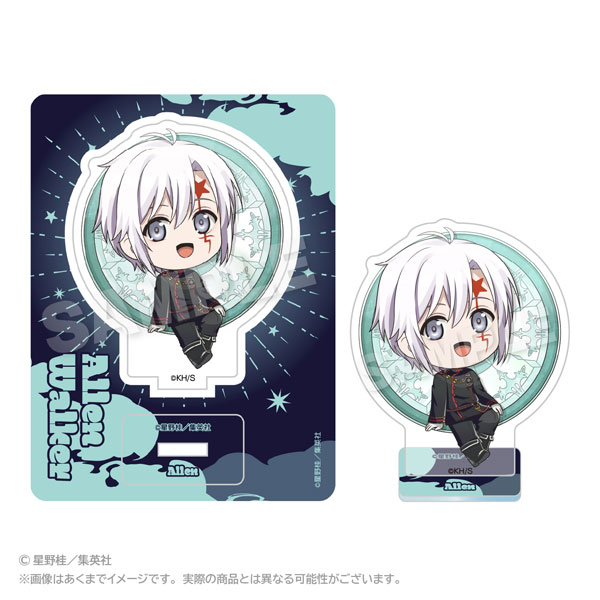 Stella Notes D.Gray-man Mini Chara Acrylic Mascot Marumado ver. Allen Walker C