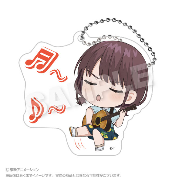 Stella Notes Girls Band Cry Famous Scene Acrylic Keychain Nina Iseri gambar 1