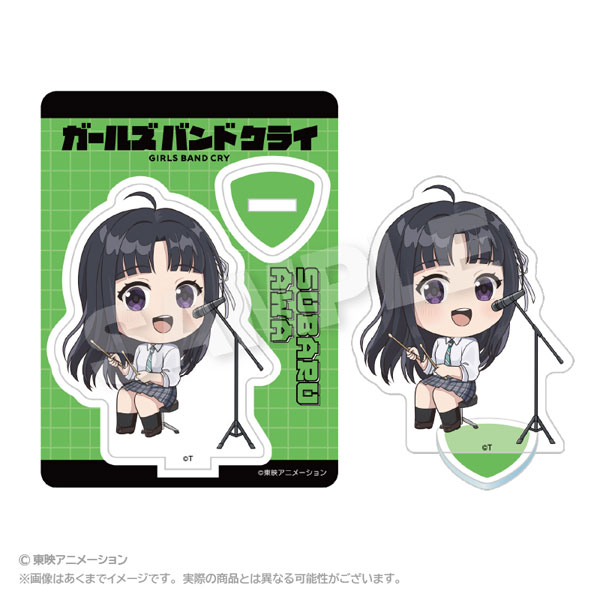 Stella Notes Girls Band Cry Famous Scene Acrylic Mascot Subaru Awa