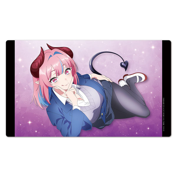 Azu Maker TV Anime "Mistress Kanan Is Devilishly Easy" Character Rubber Mat Kanan Takakiyo Nesoberi ver.