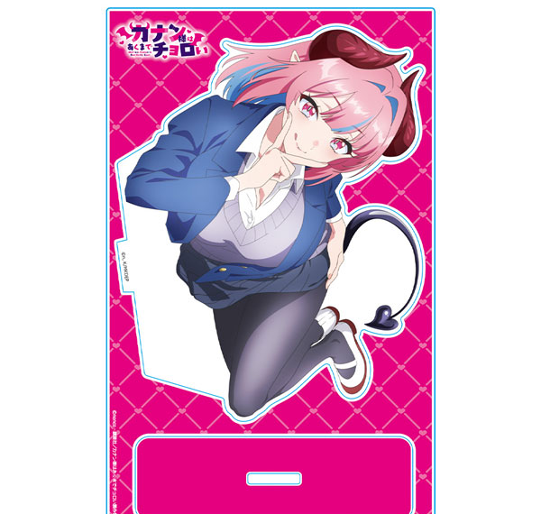 Azu Maker TV Anime "Mistress Kanan Is Devilishly Easy" Acrylic Chara Stand Kanan Takakiyo Nesoberi ver. รูปภาพ 1