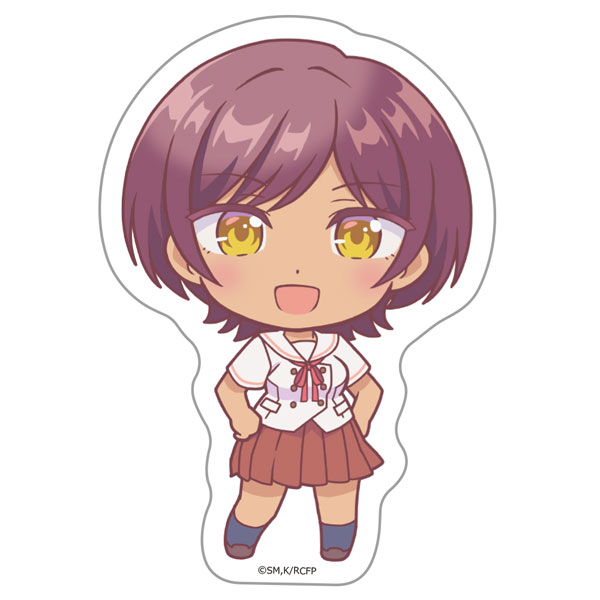 Azu Maker Osananajimi to wa Romcom ni Naranai Diecut Sticker Haru Hinata