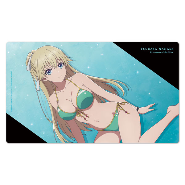 Azu Maker Youkoso Jitsuryoku Shijou Shugi no Kyoushitsu e Character Rubber Mat Tsubasa Nanase Swimsuit ver.