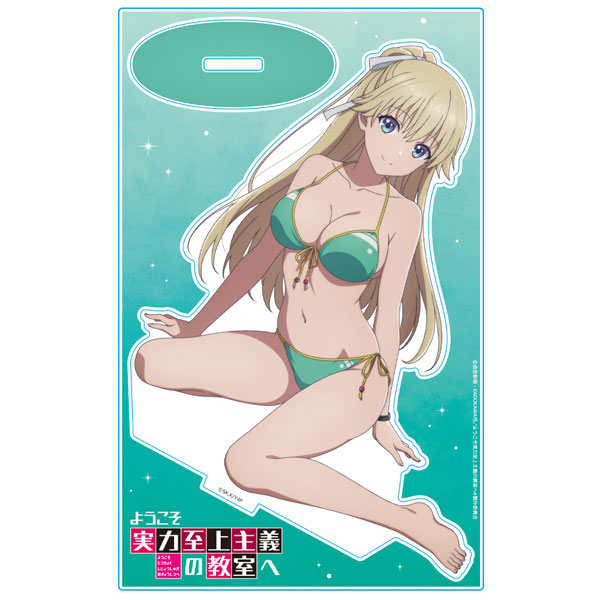 Azu Maker Youkoso Jitsuryoku Shijou Shugi no Kyoushitsu e Acrylic Chara Stand Tsubasa Nanase Swimsuit ver.