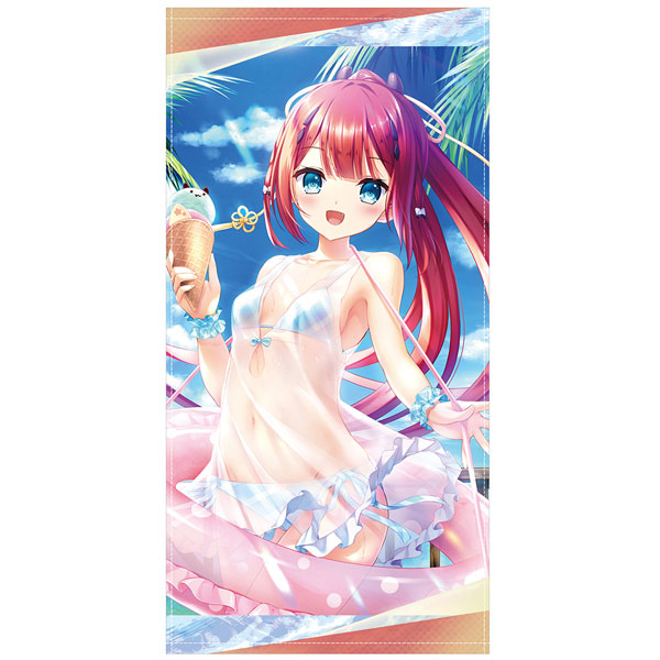 COSPA Summer Pockets REFLECTION BLUE Shiki Kamiyama 120cm Big Towel Swimsuit Ver.