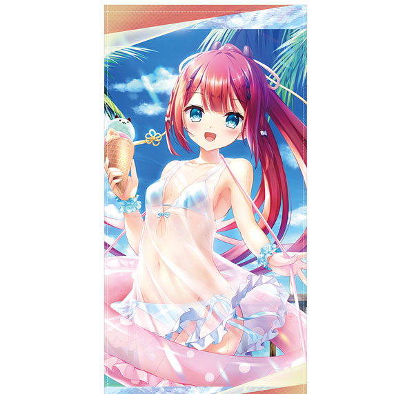 COSPA Summer Pockets REFLECTION BLUE Shiki Kamiyama 120cm Big Towel Swimsuit Ver. รูปภาพ 1