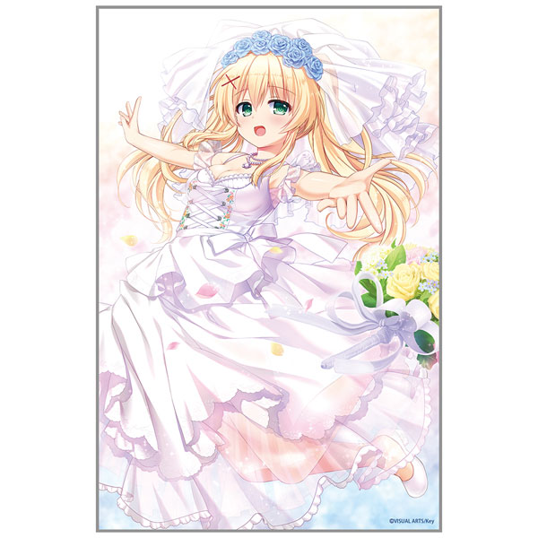 COSPA Summer Pockets REFLECTION BLUE Tsumugi Wenders Acrylic Art Stand Wedding Ver.