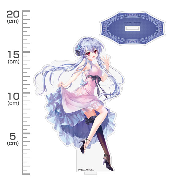 COSPA Summer Pockets REFLECTION BLUE Ao Sorakado Acrylic Stand (Big) Party Dress Ver.