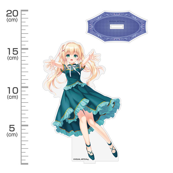 COSPA Summer Pockets REFLECTION BLUE Tsumugi Wenders Acrylic Stand (Big) Party Dress Ver.