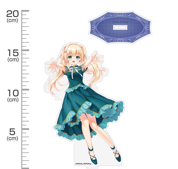 COSPA Summer Pockets REFLECTION BLUE Tsumugi Wenders Acrylic Stand (Big) Party Dress Ver. รูปภาพ 1