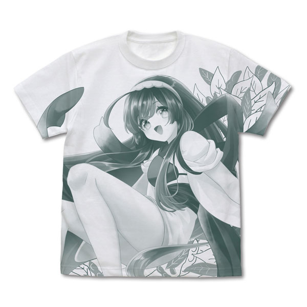 himori records Tohoku Zunko Zundamon Tohoku Zunko All Print T-shirt /WHITE-XL