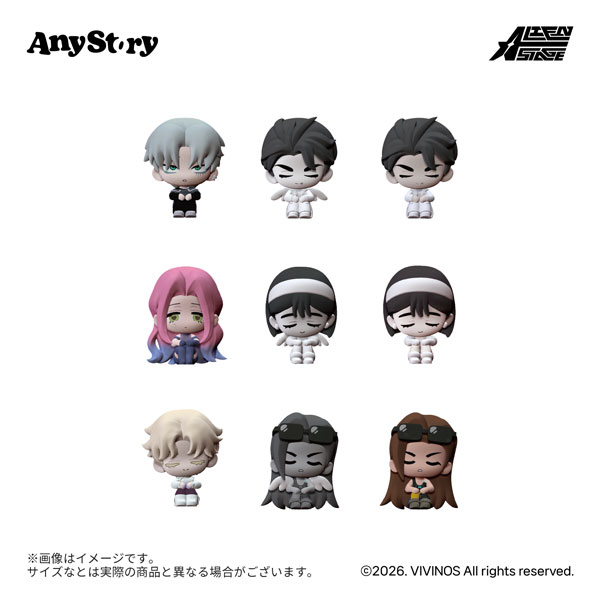 AnyStory "ALIEN STAGE" LOVE&HATE mini Mascot 9Pack BOX