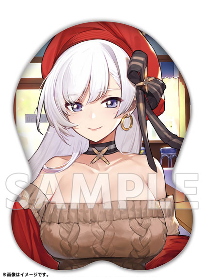 Softgarage Azur Lane Life-size TANIMARU Cushion Belfast (Shopping with the Head Maid Ver.) รูปภาพ 1