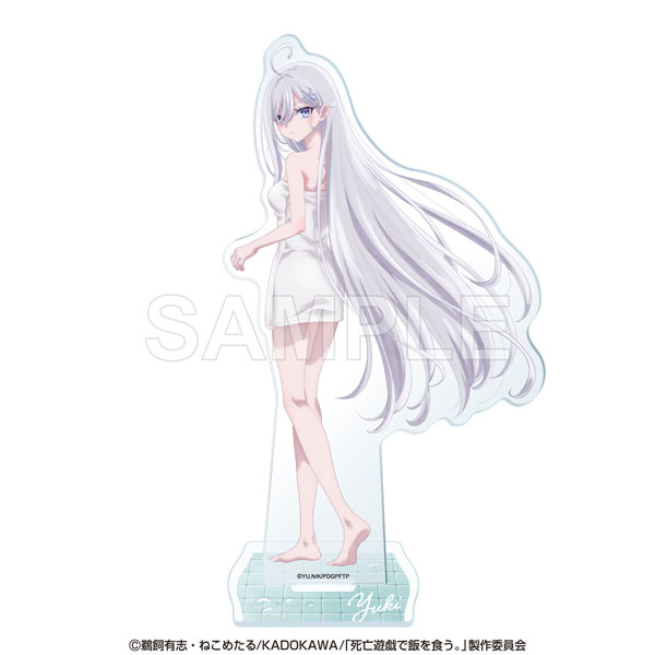 KADOKAWA SHIBOYUGI: Playing Death Games to Put Food on the Table Acrylic Stand - Yuki (GOLDEN BATH)