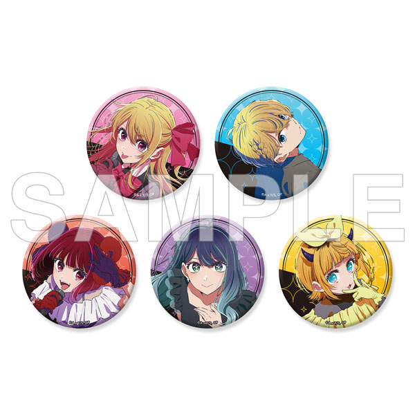 KADOKAWA [OSHI NO KO] Tin Badges + The 17th 5Pack BOX