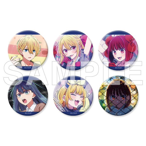 KADOKAWA [OSHI NO KO] Tin Badges + The 18th 6Pack BOX