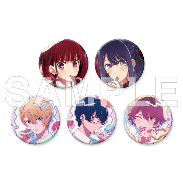 KADOKAWA [OSHI NO KO] Tin Badges + The 19th 5Pack BOX 画像 1