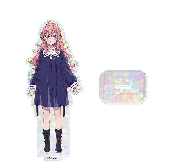License Agent TV Anime "I Want to Love You Till Your Dying Day" Hologram Acrylic Stand Design 02 (Mimi Kagari) Bild 1