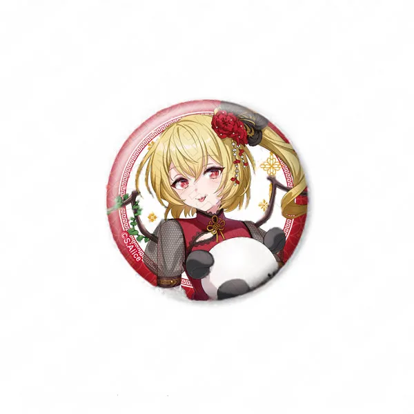 TOKYOGETS Touhou Project [Chinese Dress Style Costume] Tin Badge (Flandre Scarlet) hình ảnh 1
