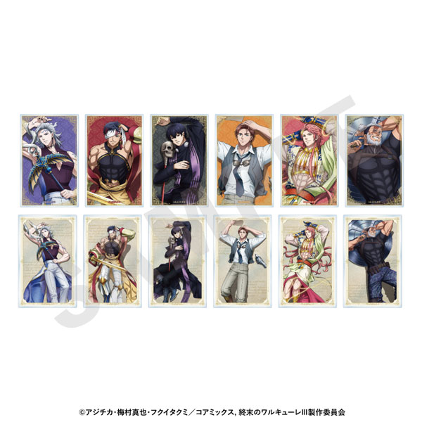 coly Anime "Record of Ragnarok III" Trading Acrylic Card 12Pack BOX รูปภาพ 1