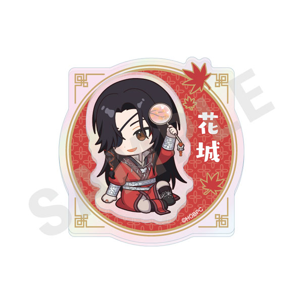 coly Animated Series "Heaven Official's Blessing" Mini Chara 2-layer Acrylic Name Badge (Hua Cheng) รูปภาพ 1