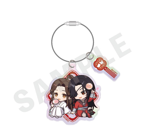 coly Animated Series "Heaven Official's Blessing" Mini Chara Wire Pair Acrylic Keychain รูปภาพ 1