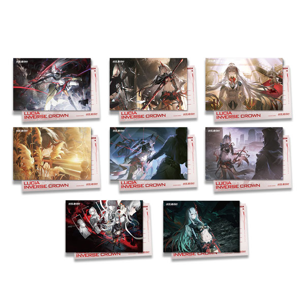 KURO GAMES [Exclusive Sale] Punishing: Gray Raven Frame CG Postcard Set Lucia: Inverse Crown