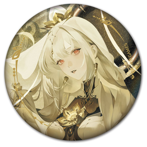 KURO GAMES [Exclusive Sale] Punishing: Gray Raven Coating Reflective Badge Liv: Limpidity - Lotus Ballad