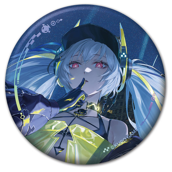 KURO GAMES [Exclusive Sale] Punishing: Gray Raven Coating Reflective Badge Luna: Oblivion - Graffiti Code