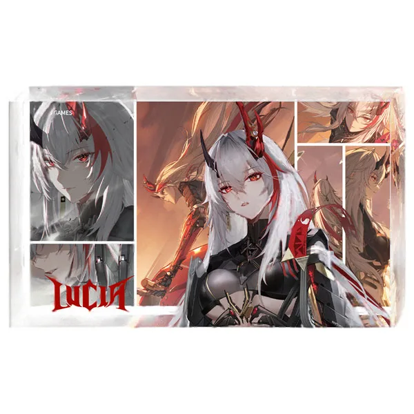 KURO GAMES [Exclusive Sale] Punishing: Gray Raven Journal of Promise Comic Acrylic Block Lucia: Inverse Crown