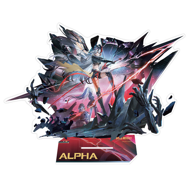 KURO GAMES [Exclusive Sale] Punishing: Gray Raven Frame Scene Illustration Standee Lucia: Inverse Crown