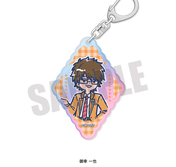 Playful Mind Company TV Anime "Ace of Diamond actII -SS-" Retro Pop Vol.4 Aurora Acrylic Keychain Kazuya Miyuki รูปภาพ 1