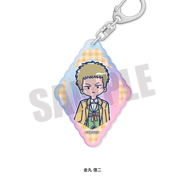 Playful Mind Company TV Anime "Ace of Diamond actII -SS-" Retro Pop Vol.4 Aurora Acrylic Keychain Shinji Kanemaru รูปภาพ 1