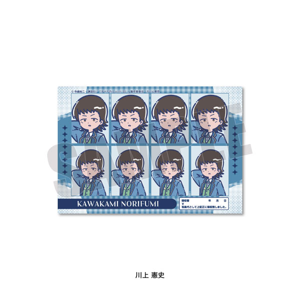 Playful Mind Company TV Anime "Ace of Diamond actII -SS-" Retro Pop Vol.4 ID Photo Style Sticker Norifumi Kawakami รูปภาพ 1