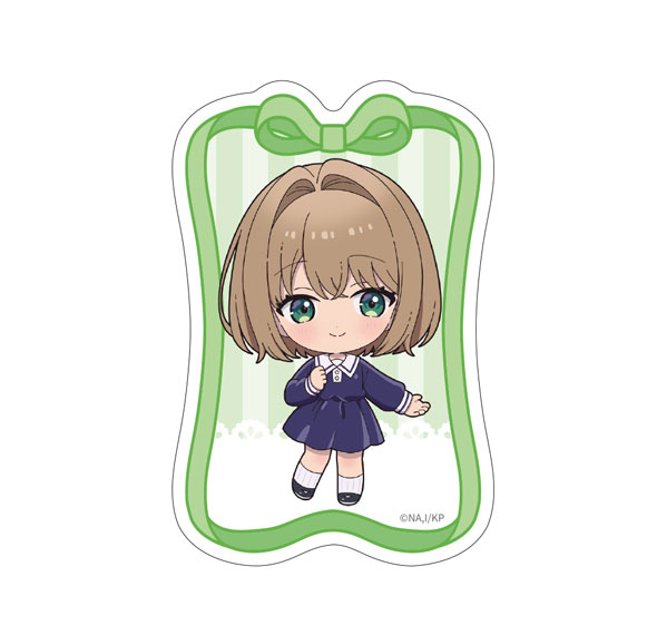 ATFES TV Anime "I Want to Love You Till Your Dying Day" Diecut Sticker Mini Chara Sheena Totsuki Bild 1