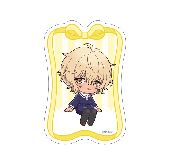 ATFES TV Anime "I Want to Love You Till Your Dying Day" Diecut Sticker Mini Chara Maud Ali gambar 1