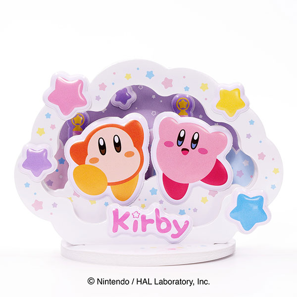 Ensky Pukupuku PAPER THEATER Kirby PT-P07 Kirby & Waddle Dee gambar 1
