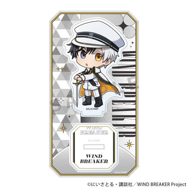 Parflette [WIND BREAKER] Acrylic Stand (Haruka Sakura / Military Coordinate) imagen 1